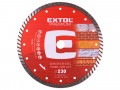 230mm TURBO diamantov kotou EXTOL PREMIUM