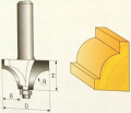 Frza tvarov 9,52x11,3mm s loiskem