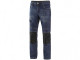 NIMES I kalhoty jeans pánské modro-černé