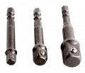Adaptr do vrtaek 1/4"-3/8"-1/2" EXTOL