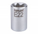 E22 TORX hlavice nástrčná 1/2" FORTUM