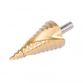 Vrtk stupovit spirl.drka HSS TiN 6-38mm krok 2 XTline